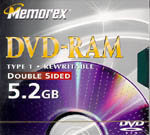 Memorex DVD-RAM Double Sided