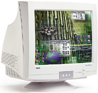 NEC AS70 Monitor White