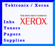 Tektronix Xerox Toners Inks Papers Supplies
